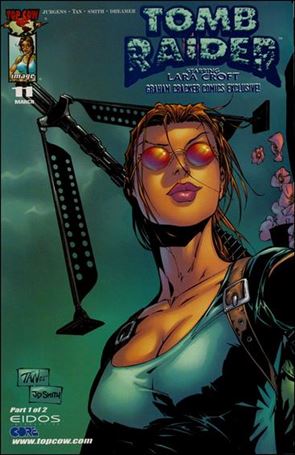 Tomb Raider: The Series issue 11-D DF GCC Blue Foil Cover 1/999
