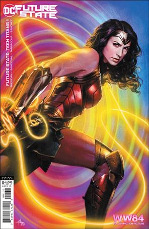 Future State: Teen Titans issue 1-C Gabriele Dell'Otto Wonder Woman 84 Carstock Cover