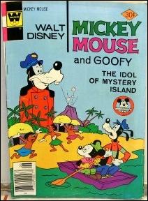 Walt Disney's Mickey Mouse issue 172-B Whitman Cover