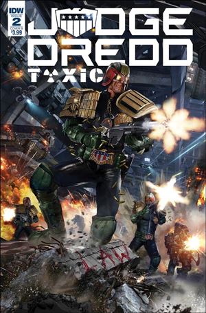 Judge Dredd: Toxic issue 2-B John Gallagher Cover