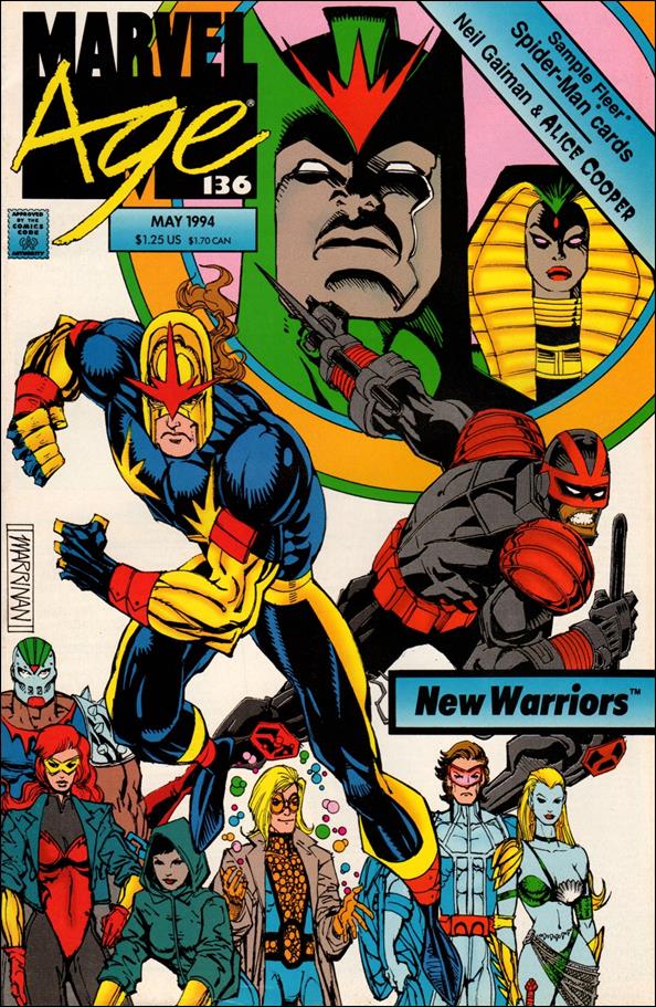 Marvel Age (1983) issue 136 Side A of Flipbook