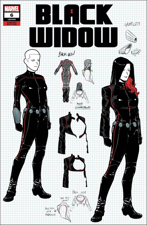 Black Widow (2020) issue 6-C Elena Casagrande 1:10 Design Cover