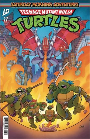 Teenage Mutant Ninja Turtles: Saturday Morning Adventures Continued issue 27-B Valerio Chiola Cover
