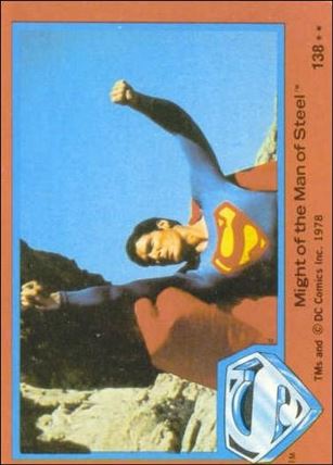 Superman (Movie) Series 2 (Base Set) card 138 Might of the Man of Steel