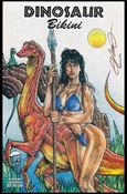 Dinosaur Bikini issue 1-B Green Foil Logo Cover
