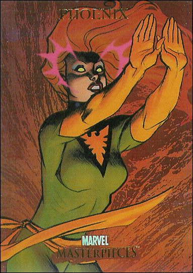 2007 Marvel Masterpieces (Parallel Foil Base Set) card 64 Phoenix
