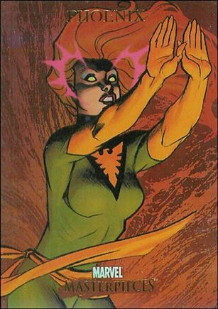 2007 Marvel Masterpieces (Parallel Foil Base Set) card 64 Phoenix