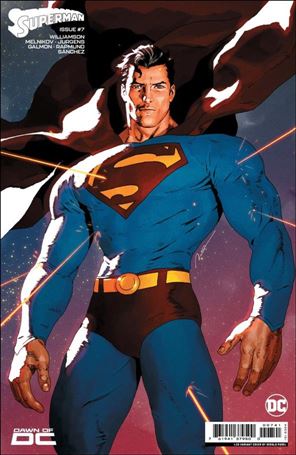 Superman (2023) issue 7-H Gerald Parel 1:25 Cardstock Cover