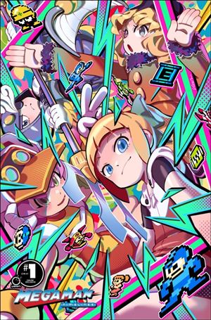 Mega Man: Timelines issue 1-E UDON Webstore Keenbiscuit Cover