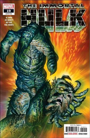 Immortal Hulk issue 19 Alex Ross Cover