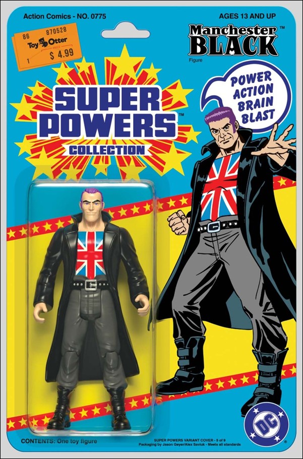 Action Comics (1938) issue 775-D Facsimile Edition 2025 Super Powers Figure Cover