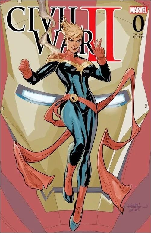 Civil War II issue 0-J Terry Dodson Fan Expo/MegaCon Color Cover