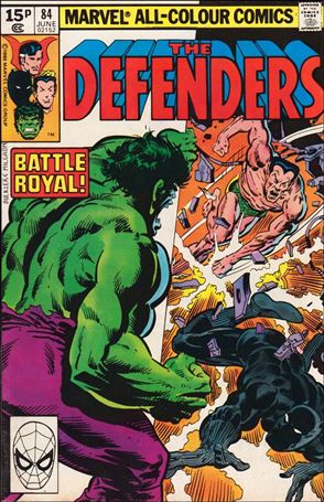 Defenders (1972) issue 84-B UK Price Cover