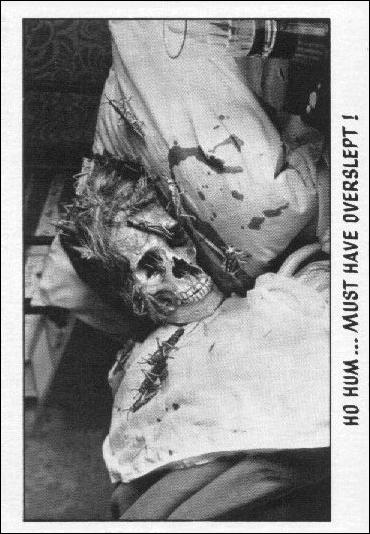 Creature Feature (Base Set) card 43 Ho hum... must have overslept!