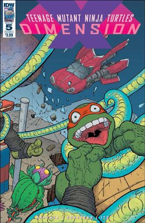 Teenage Mutant Ninja Turtles: Dimension X Cover Image 2