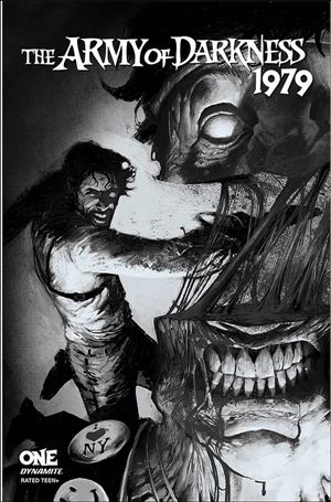 Army of Darkness 1979 issue 1-L Jason Shawn Alexander 1:25 Black & White Cover