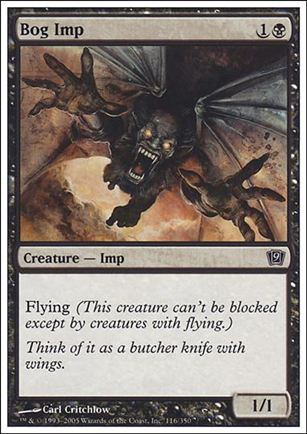 Magic the Gathering: 9th Edition (Base Set) card 116 Bog Imp