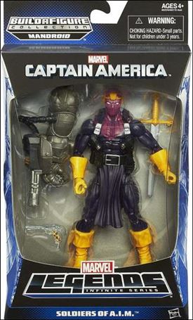 Marvel Legends Infinite: Captain America (Mandroid Series) figure 4 Soldiers of A.I.M. (Baron Zemo)