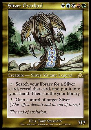 Magic the Gathering: Scourge (Base Set) card 139 Sliver Overlord