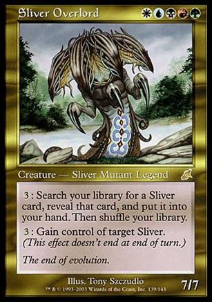Magic the Gathering: Scourge (Base Set) card 139 Sliver Overlord
