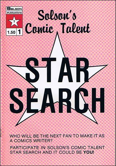 Solson's Comic Talent Starsearch issue 1