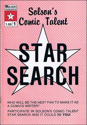 Solson's Comic Talent Starsearch Cover Image 1