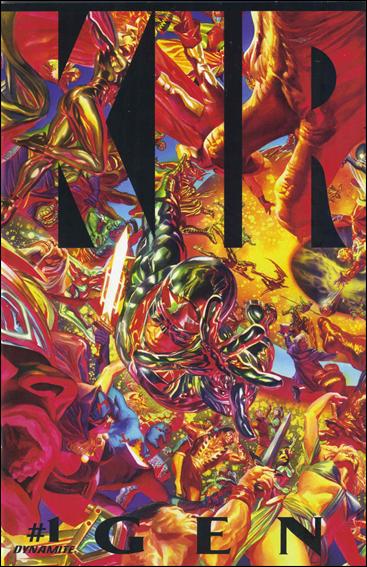 Kirby: Genesis issue 1-B Alex Ross Left Side Cover