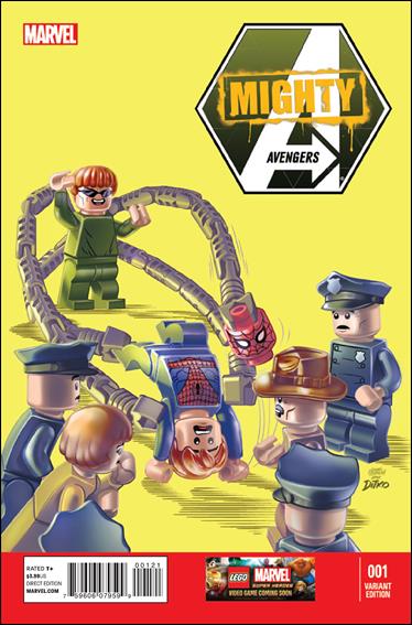 Mighty Avengers (2013) issue 1-B Leonel Castellani 1:25 LEGO Cover