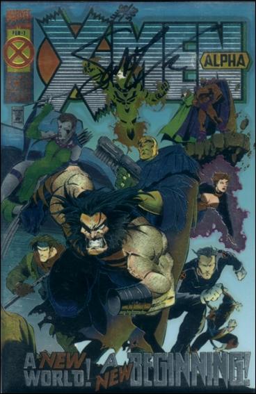 X-Men Alpha issue 1-D Dynamic Forces (Signed by Scott Lobdell) 1/500