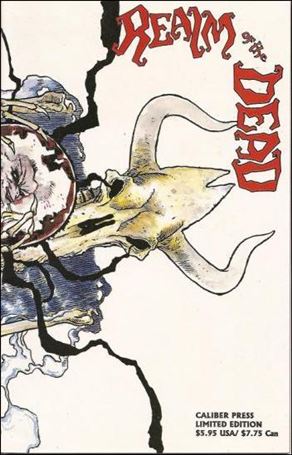 Realm of the Dead issue 2-B White Skull Limited Edition Cover