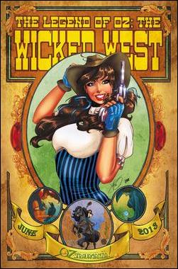 Legend of Oz: The Wicked West (2012) issue 8-C Jen Broomall Oz-Stravaganza Cover 1/250