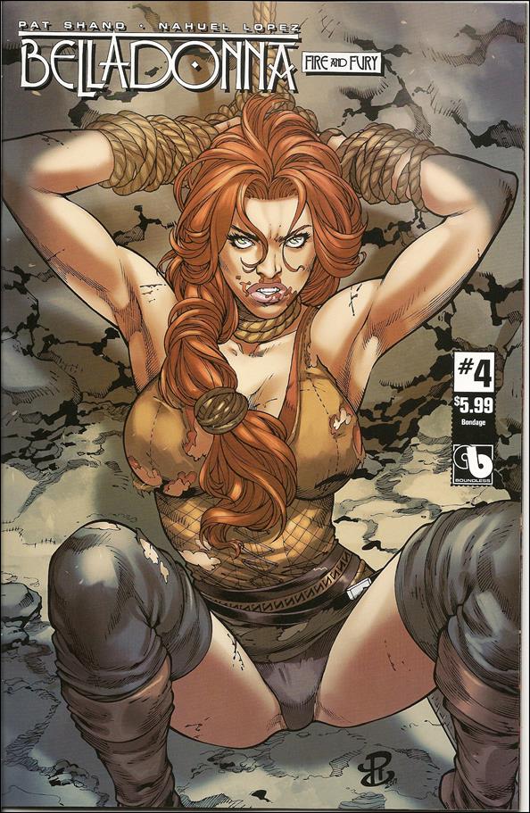 Belladonna: Fire & Fury issue 4-C Renato Camilo Bondage Cover