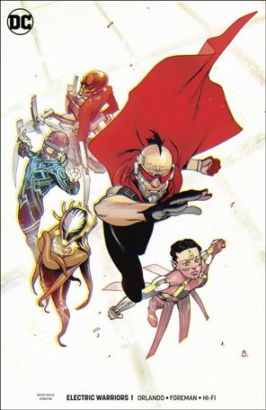 Electric Warriors issue 1-B Bengal Cover
