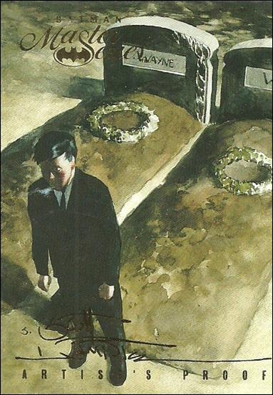 Batman Master Series (Artist Proof Parallel Base Set) card 20 The Journal of Alfred Pennyworth