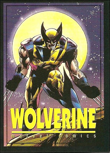 Marvel Super-Heroes Crunch 'n Munch: Series 1 (Base Set) card 2 Wolverine (Name on Back in White)