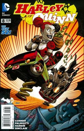 Harley Quinn (2014) issue 8-B Dave Johnson Batman 75th Anniversary Cover
