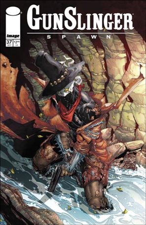 Gunslinger Spawn issue 37 Brett Booth Cover