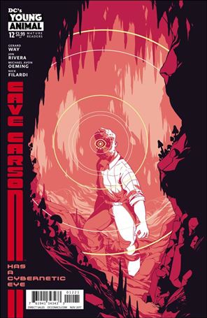 Cave Carson Has a Cybernetic Eye issue 12-B Rosemary Valero-O'Connell Cover