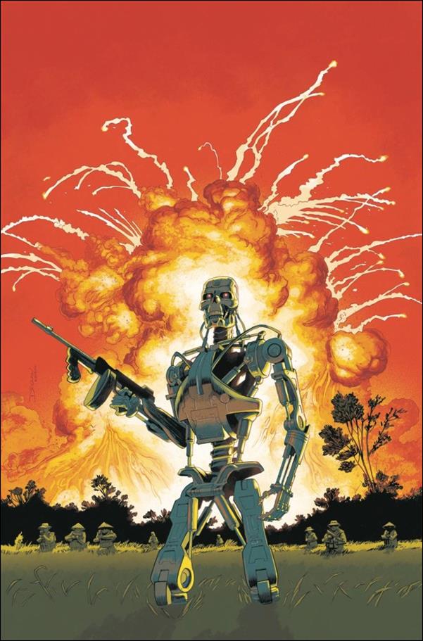Terminator (2024) issue 2-G Declan Shalvey Metal Cover