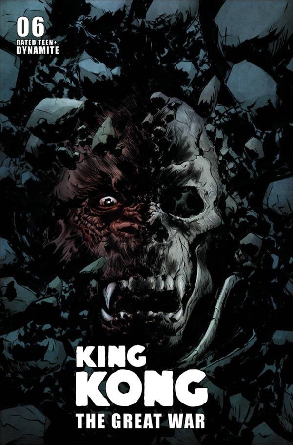 Kong: The Great War issue 6 Jae Lee Cover