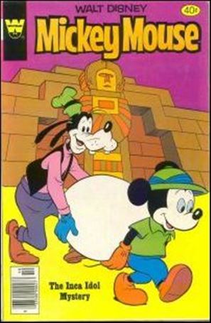 Walt Disney's Mickey Mouse issue 200-B Whitman Cover