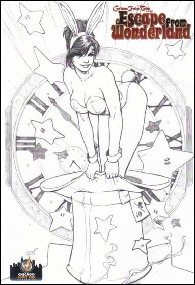 Escape from Wonderland issue 2-G Mike DeBalfo JayCo Chicago Con Sketch Cover 1/100