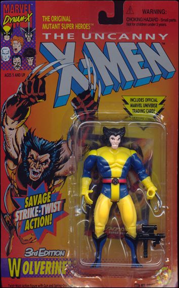 X-Men 5" Action Figures figure 15-B Wolverine (3rd Edition); Yellow Legs