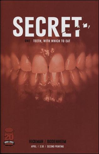 Secret (2012) issue 1-B 2nd Printing