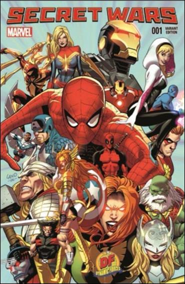 Secret Wars issue 1-M Greg Land Dynamic Forces Cover