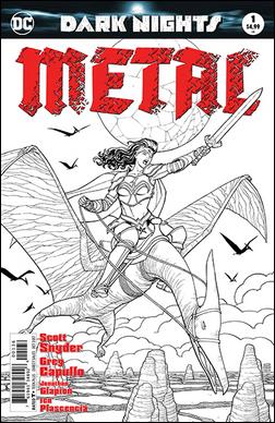 Dark Nights: Metal issue 1-SJ Cliff Chiang Fried Pie B&W Cover