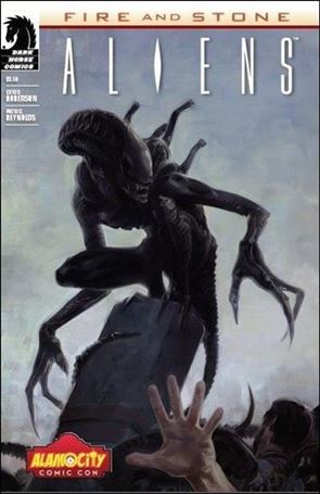 Aliens: Fire and Stone issue 1-C David Palumbo Alamo City Comic Con Cover 1/1500