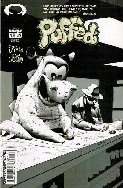 Puffed issue 2-B John Cassaday Cover