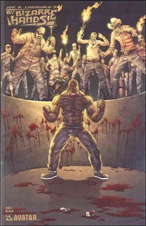 Joe R. Lansdale's By Bizarre Hands issue 3 Standard Cover