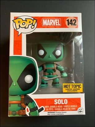 POP! Marvel figure 142 Solo (Hot Topic Exclusive)